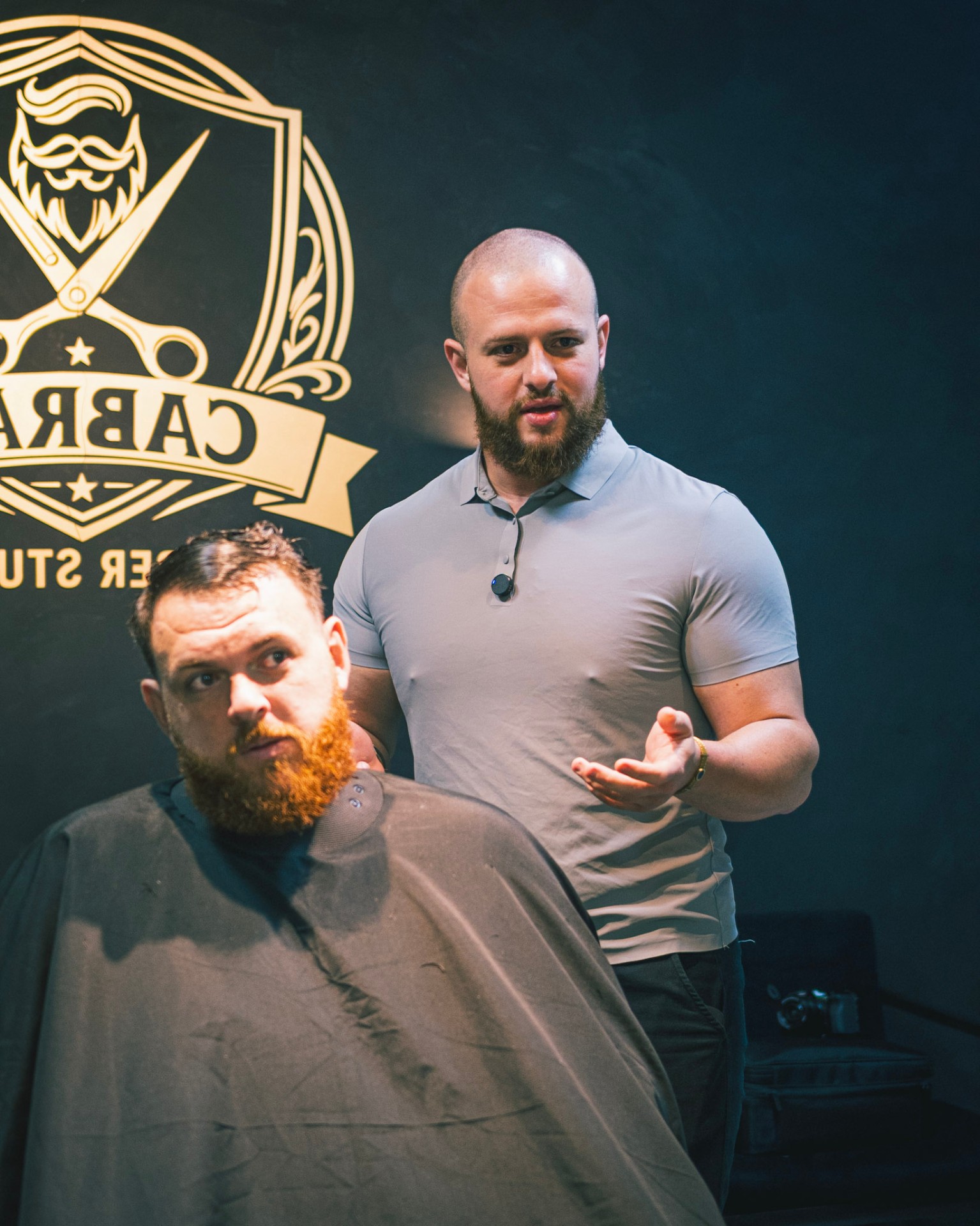 Cabral, fundador do Cabral Barber Studio